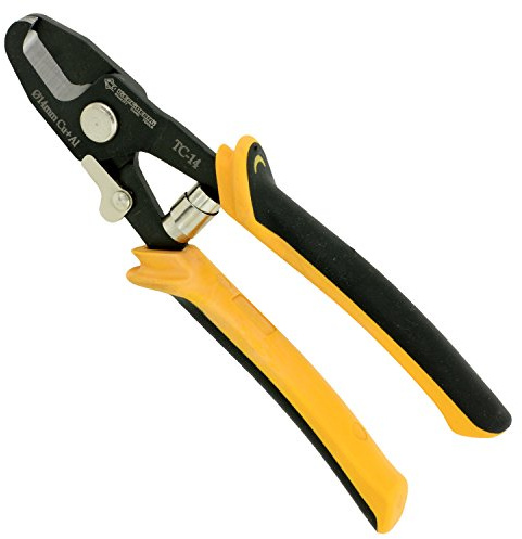 PIERGIACOMI Kabelschere für maximal Durchmesser 14 mm Cu und Al Kabeln, TC14