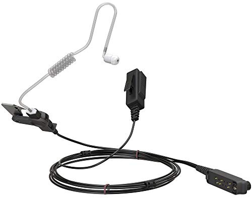 LIFE IS SIMPLE Security Headset für Sepura STP8000/9000 (Tetra) in Schwarz