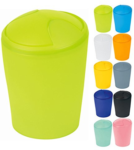 Spirella Sminkväska Move Sophink svänglockshink | Plast | 5 liter | Kiwi grön
