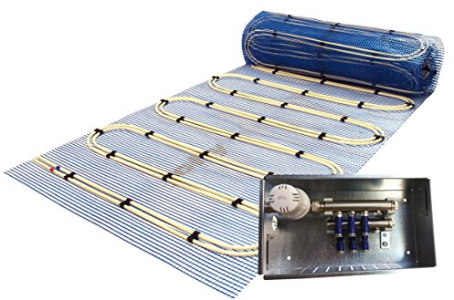 Jollytherm 10251 Aquaheat Professional Doppelrohr Warmwasser Fußbodenheizung Komplettpaket