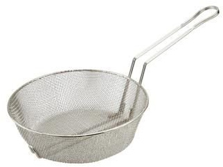 Winco MSB-08F 8 Culinary Basket, Fine Mesh - Culinary Baskets-MSB-08F