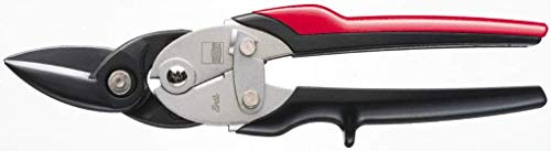 BESSEY Erdi Figuren-Schere D29SS-2, Rechtsschneidend, Gesmatlänge 260 mm Schnittlänge 40 mm, Schneide mit Mikroverzahnung, Gewicht 0,49 Kg