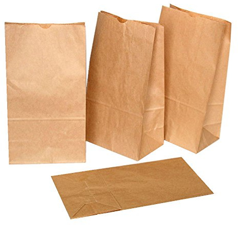 KG 10 SACCHETTI IN CARTA 17 X 34 BUSTA PER ALIMENTI AVANA PZ 1200 CIRCA IN DISPENSER MARRONI SACCHETTO MEDIO