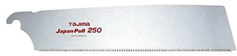 Tajima 4781050 250mm Japanese Rapid Pull Saw Blade, Black, 250mm
