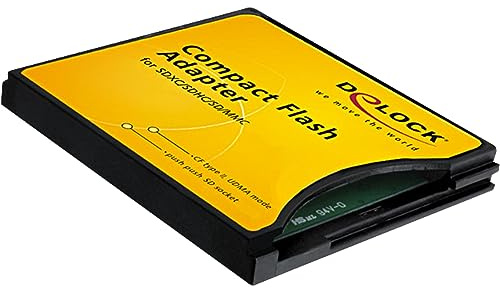 Delock Compact Flash Adapter Kartenadapter MMC SD SDHC SDXC CompactFlash