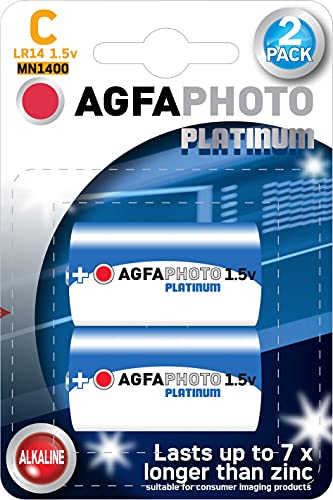 AgfaPhoto 70104 Baby C LR 14 Battery (Pack of 2)