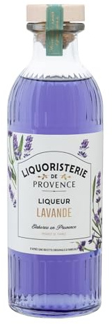 Lavendel-Likör „Fleur de Lavande“, aus Frankreich, Liquoristerie De Provence. 0,5 L, 24 % Vol.