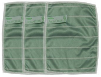 Lot de 3 chiffons optiques en bambou et cristal