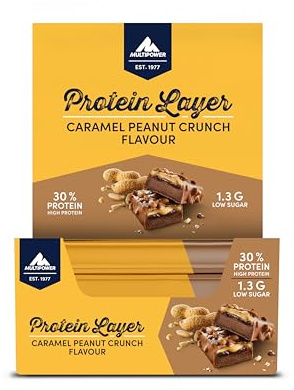 Barritas energéticas Multipower Protein Layer Bar con 30% de proteína