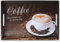 Kesper 77397 Plateau en mélamine Café 50 x 35 x 4,5 cm