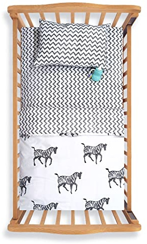 Trade Star 100% Cotton Duvet Cover Set Lightweight Super Soft Comforter Set Hand Block Printed Baby Bedding Set Pure Cotton Handmade Comforter Animal Print Baby Bedding (Pattern - 2)
