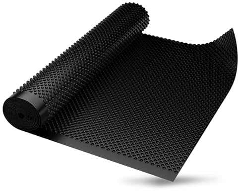 Membrane de fondation et soubassement avec alvéole 10m2 - protection drainage parois enterrées, potager surélevé (0,5mx20m)