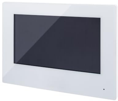 Abus FaceXess Türsprechanlage Innenmonitor 7-Zoll-Touchscreen 1024x600 Pixel - passend zu Video Türklingel mit Kamera, weiß