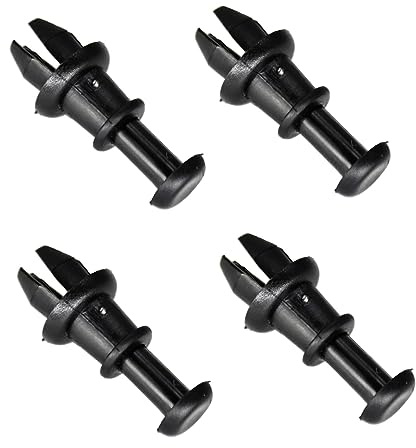 2/4 Stück Kofferraum-Kofferraum-Hutablage-Gurt-Saiten-Clips, Ablage-Saiten-Aufhänger, Drehhaken, kompatibel mit Volkswagen GOLF 5 Mk6, kompatibel mit Tiguan Polo UP T-CROS (Color : 4 PCS)