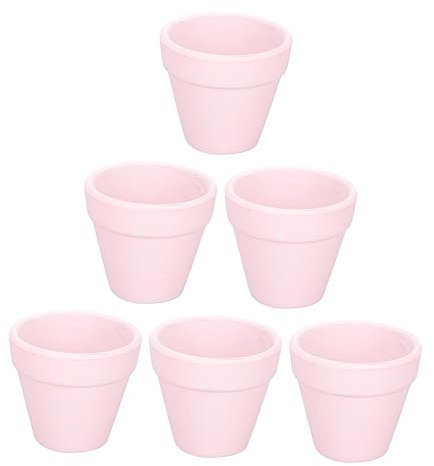 Sosoport 6stücke Mini-blumentopf Aus Keramik Kompakter Pflanztopf Kleiner Blumentopf Für Sukkulenten Handgefertigt Robust Und Langlebig Für Wohnzimmer Büro Oder Garten