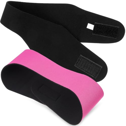 HOMOBABE 2 Pièces Bandeau Protection Oreille Piscine en Néoprène pour Garçon et Filles, Élastique et Lavable en Machine, pour Natation et Ballet, Empêche l'eau D'entrer Les Oreilles