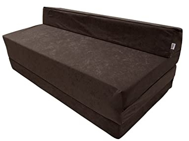 Natalia Spzoo Klappmatratze 200x120x10 cm - Premium Schaumstoff Gästematratze für Zwei Personen, Faltbare Bodenmatratze, Schaumsofa - Optimal für Übernachtungsgäste