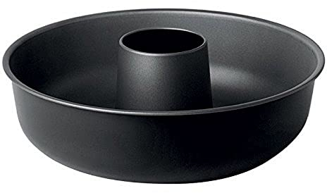 Excelsa Stampo Ciambella, 25 cm, Acciaio, Nero