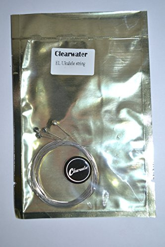 REPLACEMENT STRINGS ONLY FOR CLEARWATER SOLID BODY STEEL STRING UKULELE By Clearwater