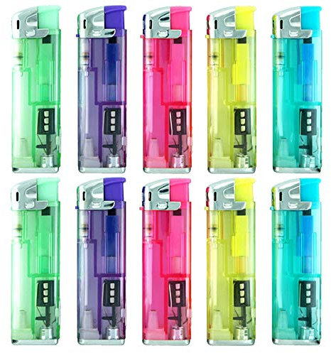 Zorr Accendini Elettronici con Led 10 pz