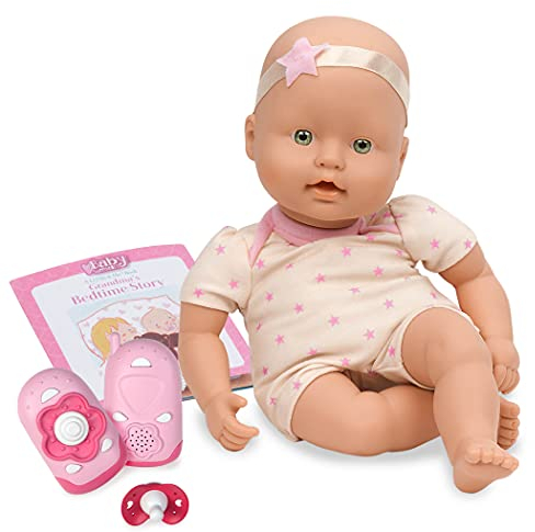 Baby Sweetheart by Battat – Bed Time 12-Inch Soft – Body Newborn Baby Doll with Easy – to – Read Story Book and Accessories