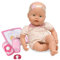 Baby Sweetheart Baby Puppe mit Kleidung, Schnuller und Zubehör zur Schlafenszeit – Weiche Puppe und Bilderbuch auf Englisch – Spielzeug ab 2 Jahre
