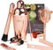 Oak & Steel England Cocktail Shaker Set Professionale Kit da Barman in Acciaio Inox, Oro Rosa - 600ml