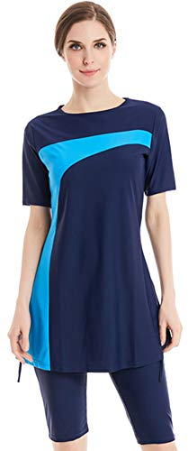 TianMaiGeLun Muslimische Bademode Islamischen Bescheidene Badebekleidung Muslim Swimwear (N1, Int'l 4XL)