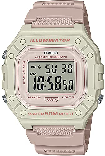 CASIO, para mujer Unisex-adultos, Analógico W-218HC-4A2VEF