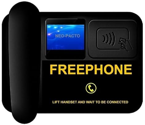 Capetune NEO-PACTO 4G 3G GSM AUTO-DIALER DESK WALL TAXI FREEPHONE HOTEL HOSPITAL PHONE, Fixed Wireless Desk Phone, FWP