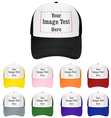 Casquette Personnalisée de Baseball en Denim Unisexe - Chapeau Réglable pour Hommes et Femmes - Style Papa et Camionneur