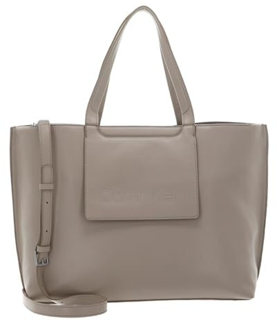 Calvin Klein Schultertasche CK Set Shopper Doeskin beige