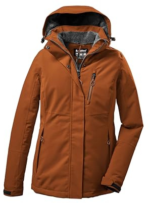 Killtec Damen Outdoorjacke Funktionsjacke mit abzippbarer Kapuze KOW 140 WMN Jckt wasserdicht, Winddicht, atmungsaktiv