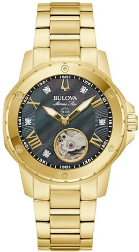 Bulova Women Analogue Automatic Watch Marine Star