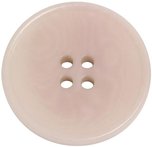 AERZETIX - C74144-10er-Pack runde Nähknöpfe Ø20x2.8 mm mit 4 Löchern 32L L32 - Farbe rosa - aus Kunststoff - Öffnung 1.5 mm - hobby kurzwaren nähen kleidung