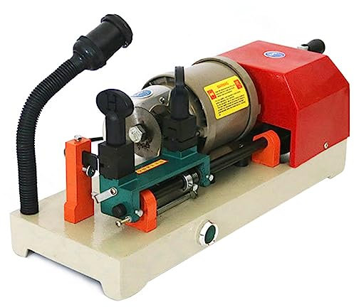 Key Duplicating Machine - Automatic Manual Horizontal Key Copying Machine for Home Door Keys - Locksmith Equipment