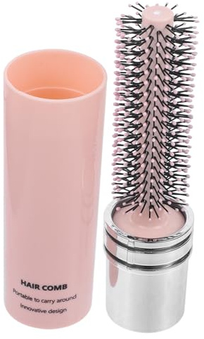 GALPADA Spazzola Capelli Antistatica Retrattile Per Styling e Ricci Leggera e Portatile Con Setole Morbide e Manico Ergonomico Facile Da Usare e Trasportare