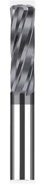 ZADIKO 1pc 5.59-6.02mm Carbide Spiral Slot Reamer - 6 Flutes Precision Cutting Tool for Automotive Manufacturing(5.99X30X60mm)