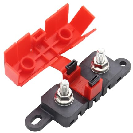 Watreketal Porta dei Fusibili Automatici Tipo Senza Alloggiamento in Plastica Lama BDFM Bolt-on Box 500A 70 V FUSI Bulla Coperchio
