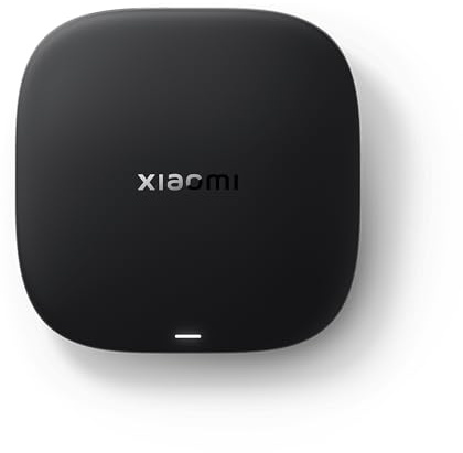 Xiaomi TV Box S 3rd Gen UK Version - 4K UHD, Google TV, 2GB RAM+32GB ROM, Dolby Vision & Atmos, Voice Control, WiFi 6, HDMI 2.1, Fast Streaming, Compact and Powerful Home Cinema