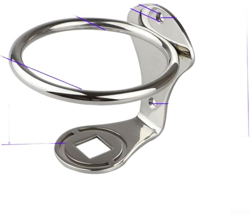 Edelstahl 304 Getränkehalter Getränkehalter für Yacht RV Camper Boot Hardware Marine Getränkehalter für Bootszubehör