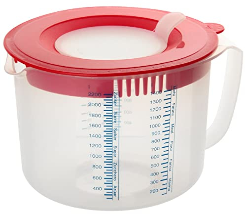Dr. Oetker Back-Helfer Classic 1803 Dosatore e scodella per mescolare 2,2 l