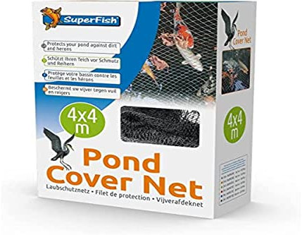 Superfish Pond Cover Net With 10 Pegs 4x4m