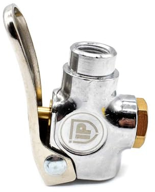 Interstate Pneumatics VL700 Two Way Lever Valve 1/4 Inch x 1/4 Inch NPT Female