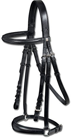 Waldhausen Wembley X-Line Trensenzaum Marbella, schwarz, Warmblut