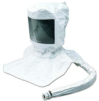 Single Bib Maintenance Free Tyvek Hood w/LP Adapter