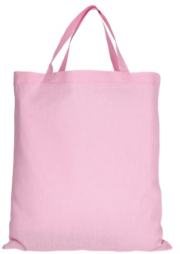 TEXXILLA 10 Stück Baumwolltasche - 28 Farben | mit zwei kurzen Henkeln | 38x42cm | Jutebeutel | Einkaufstasche | unbedruckt