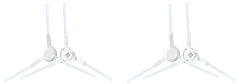 NUHFUFA 4 spazzole laterali di ricambio per robot aspirapolvere compatibili con Xiaomi Mijia 3C Enhanced E10/C103/B112/E12