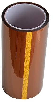 Healeved 33m Hitzebeständiges Klebeband Ca Polyimid Und Silikon Material Hitzebeständiges Klebeband Mit Hoher Isolationsfähigkeit Und Abriebfestigkeit