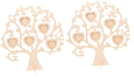 PRETYZOOM 2stücke Mädchen Bilderrahmen Kreative Handgemachte Fotorahmen Für Kinderzeichnungen Und Kunstwerke